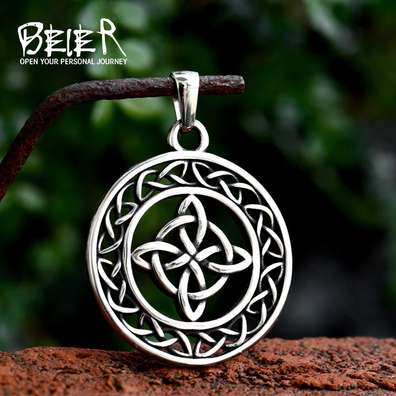 Beier Northern Europe Viking Stainless Steel Pendant Necklace Wholesale Price Classic Men Fashion Jewelry for man  BP8-650