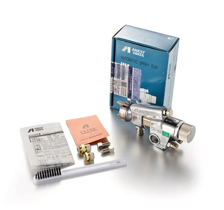 WA-200 مسدس رش أوتوماتيكي WA-101 مسدس رش أوتوماتيكي Anest Iwata بخاخ طلاء مسدس رش كهربائي #4