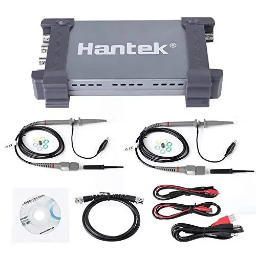 Hantek Digital Oscilloscopes Hantek6254BD 250mhz 1gsa/s Oscillograph With 1ch Waveform Generator 4 channels