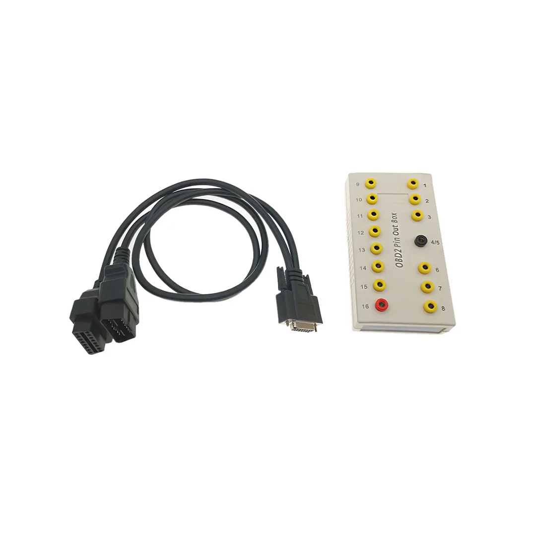 Caixa de fuga Pin Out Diagnóstico Pinout OBD2 Pin Out Box