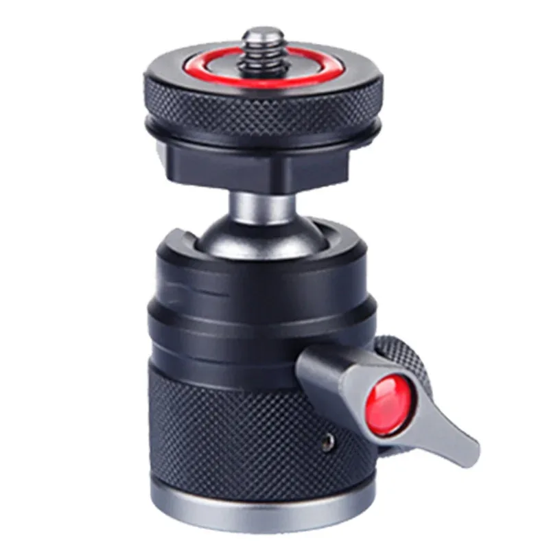 

360° Rotation Mini Photography Live Mobile Phone Stand Pan Tilt With Removable Cold Shoe Mount Camera