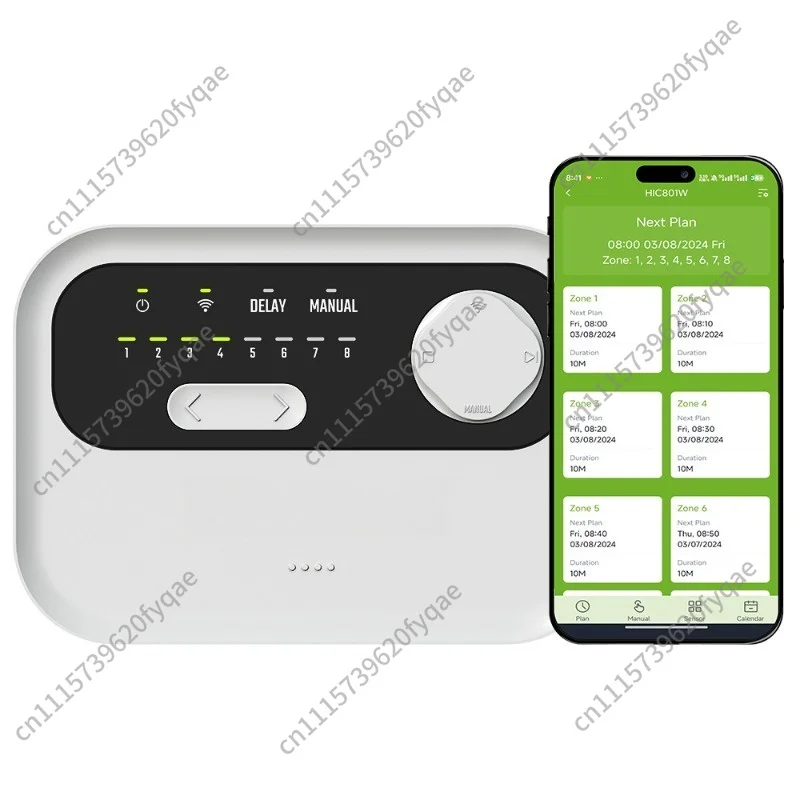 WIFI irrigation controller (AC) intelligent remote operation, multi-channel control is simple and convenient to operate