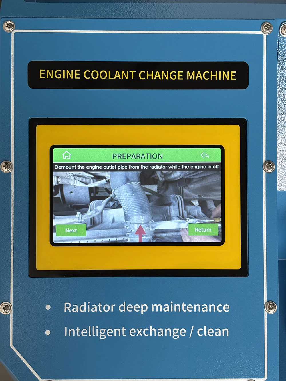 جهاز جديد عالي الجودة لتغيير س - مراجعة Coolant Flush Machine وسعره