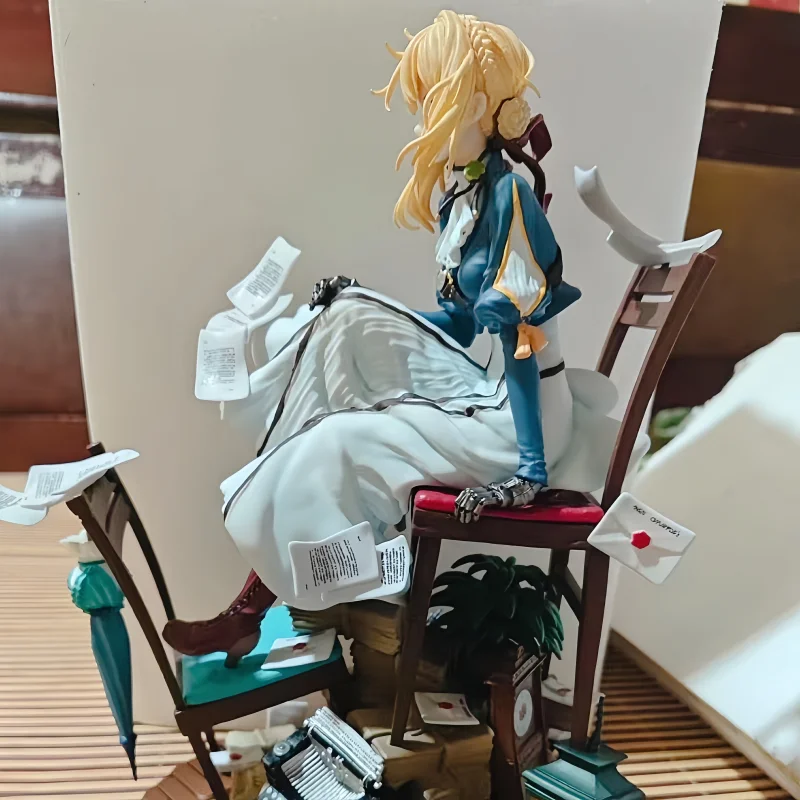 Nuovo arrivo Anime Violet Evergarden figura modelli di figura viola Gk statua ornamento giocattolo da collezione decorazione bambola regalo per