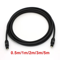 Optical Audio Cable Digital Fiber Optic Cable OD4.0 Toslink 0.5m 1m 2m 3m 5m SPDIF Coaxial Cable for Amplifier Player Speaker