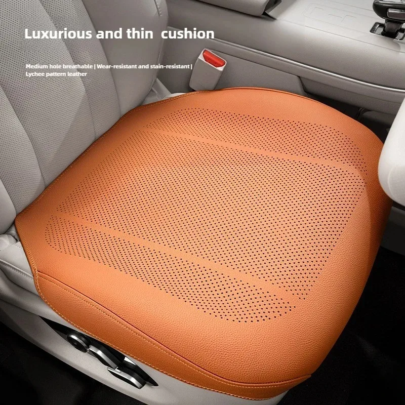 

Upgraded Car Seat Cushion Summer Cool Front Seat Cushion Ventilation Four-season Universal Seat Cushion Full-inclusive Comfort