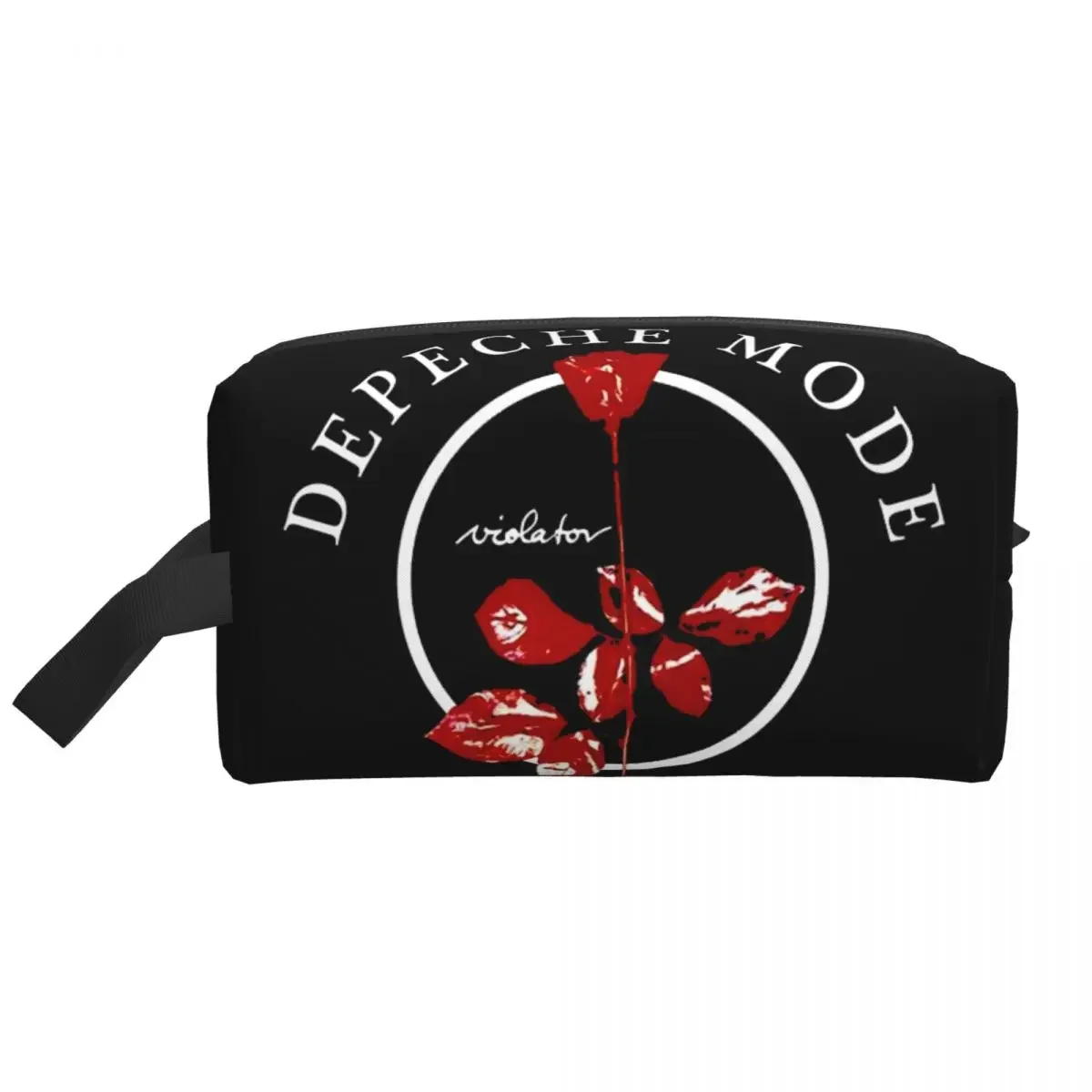 Electronic Rock Depeche Cool Mode Cosmetic Bag Women Cute Large Capacity Makeup Case Beauty Storage Toiletry Bags