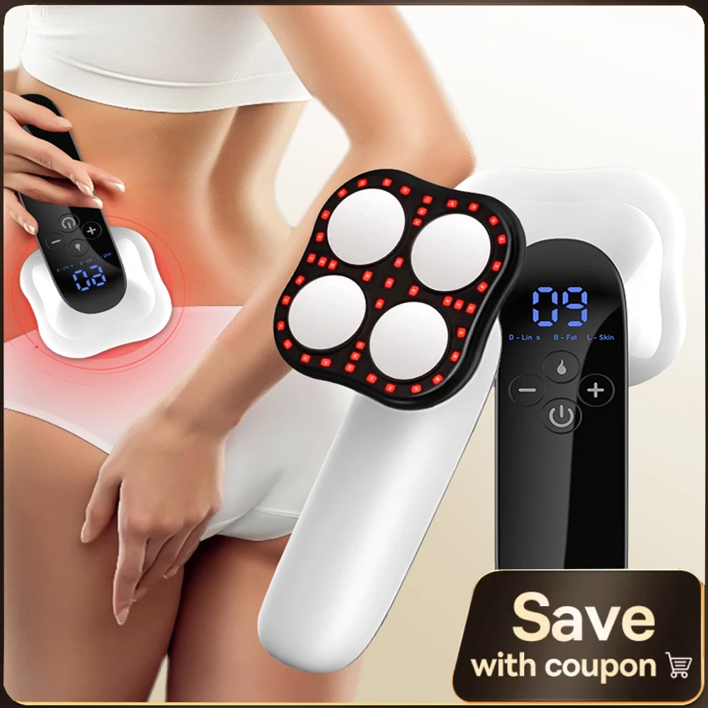 Electric Fat Remover Body Massager for Belly Waist Arm Leg Butt Cordless Body Sculpting Machine