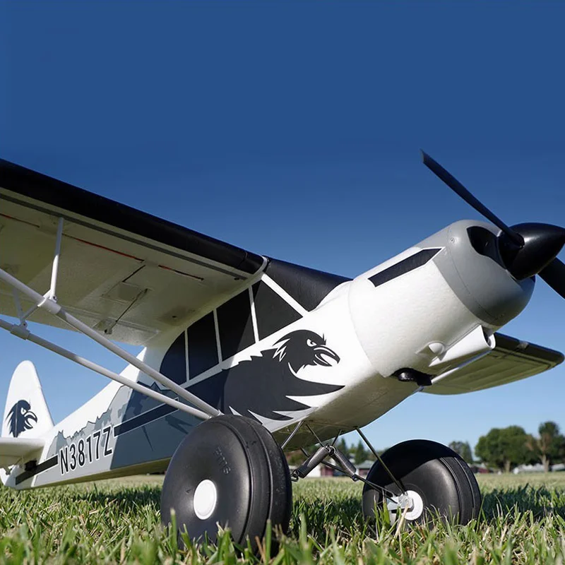 FMS Control remoto modelo avión 1300MM 1,3 M PA-18 J3 Piper Super Cub RC avión PNP Trainer avión eléctrico deportes al aire libre