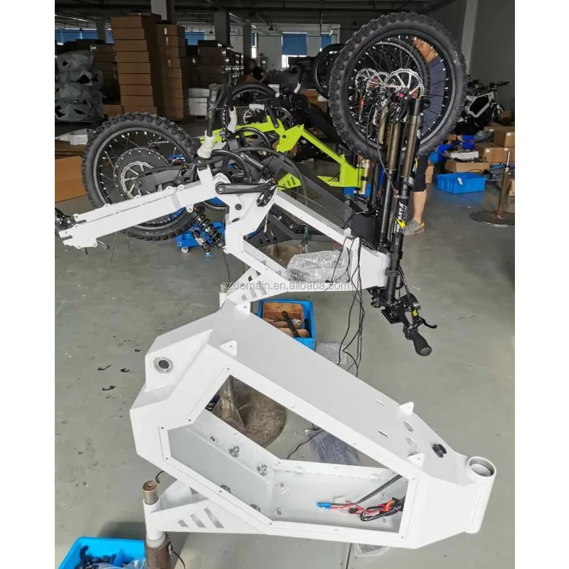 إطار جبل للدراجة باللون الأبيض، شوكة أمامية تكبير بأقل سعر، إطار دراجة سوق أمريكا الشمالية للدراجات الجبلية