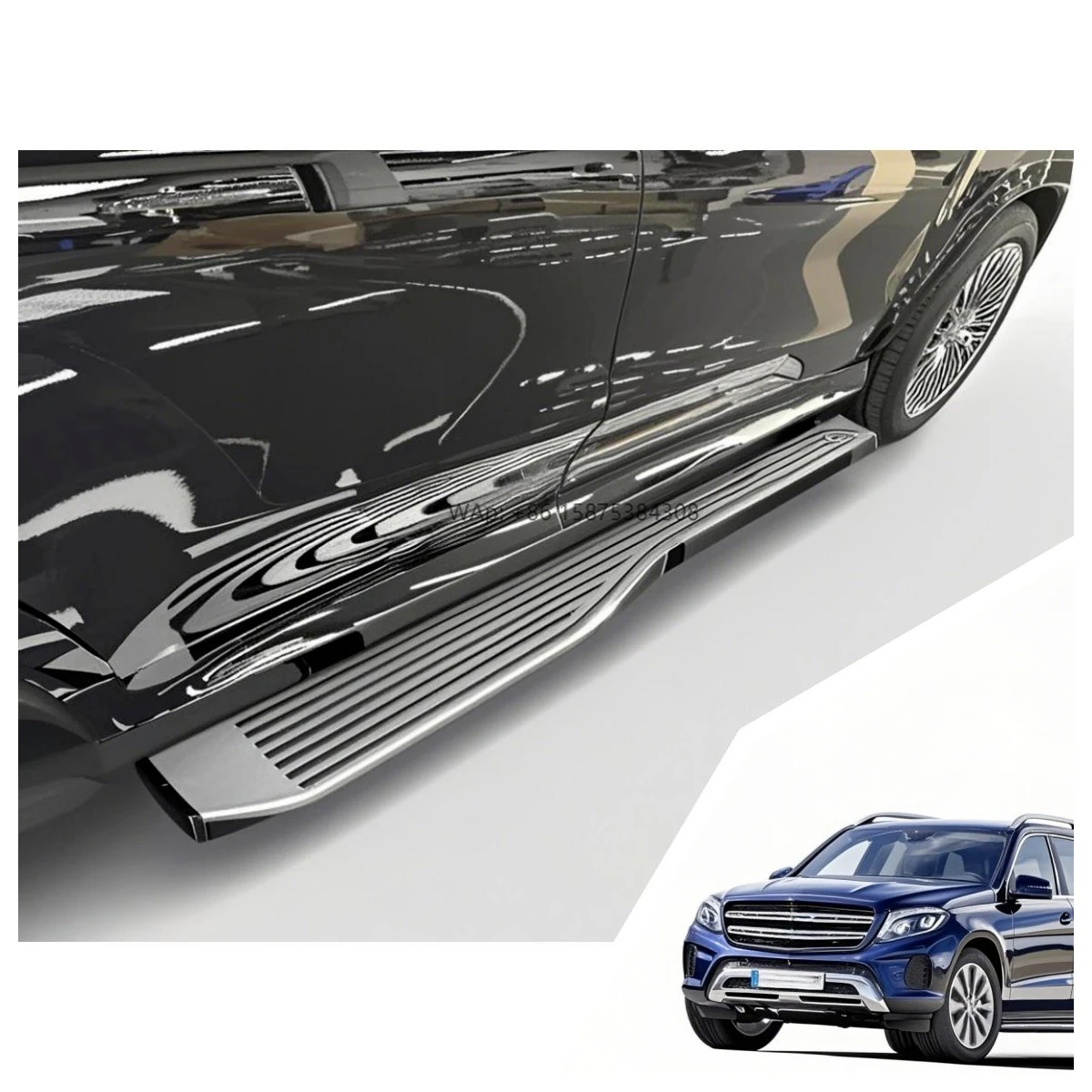 

Electric Pedal Running Board for Benz GL GLS X166 X167 1:1 Auto Power Step Made of Durable Plastic
