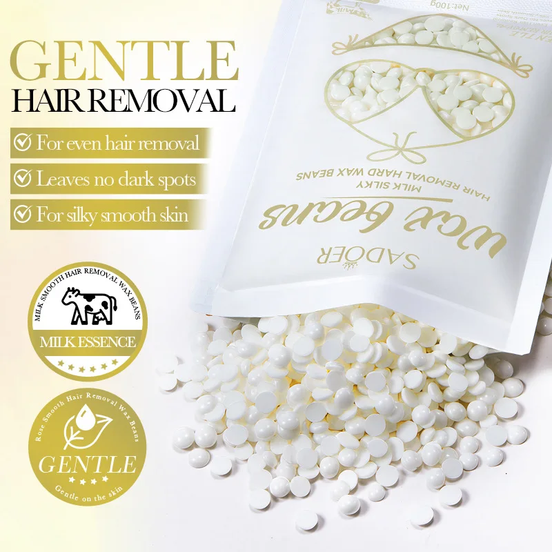 Hair removal wax beans, suitable for facial hair, underarm or hand hair,foot hair can be removed gently without harming the skin