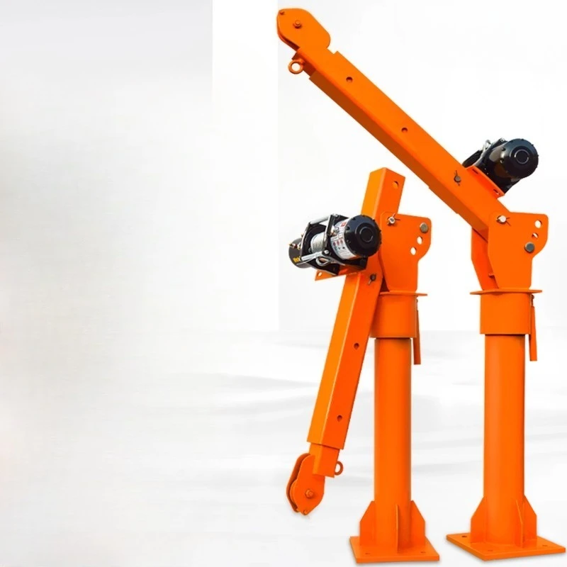 رافعة مثبتة على السيارة 12 فولت 24 فولت 220 فولت 1 طن رافعة كهربائية صغيرة رافعة ناتئ رافعة شاحنة رافعة نوع هيدروليكي #1