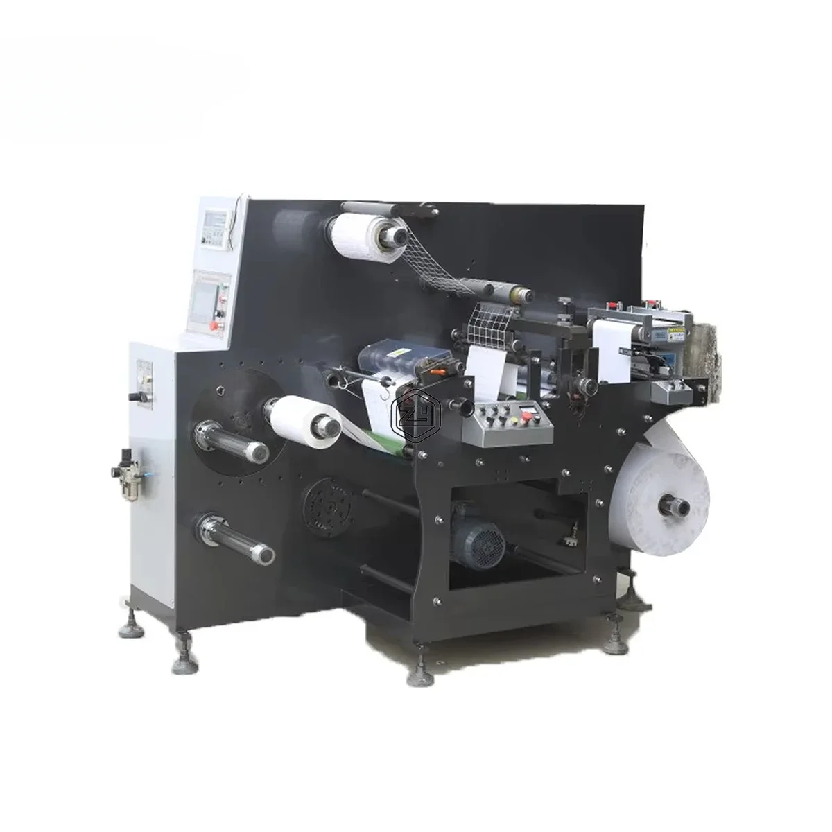 200m/min High Speed Rotary Die Cutting Machine With Turret Rewind