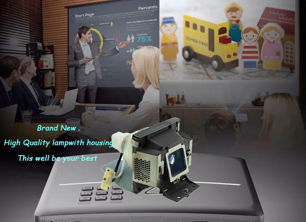 5J.J0A05.001 High Quality Replacement Projector Lamp with Housing for BENQ MP515 MP525 MP515S MP525ST With 90 days warranty