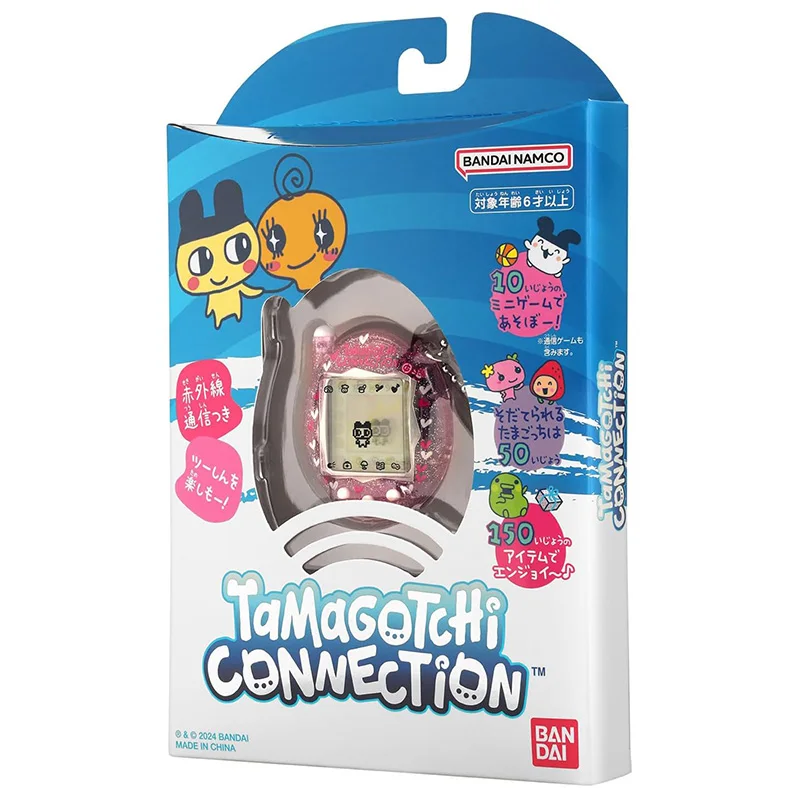 Bandai Tamagotchi Miniaturowy automat do gier Oryginalny elektroniczny kolorowy ekran dla zwierząt Interaktywny nostalgiczny prezent urodzinowy dla dzieci