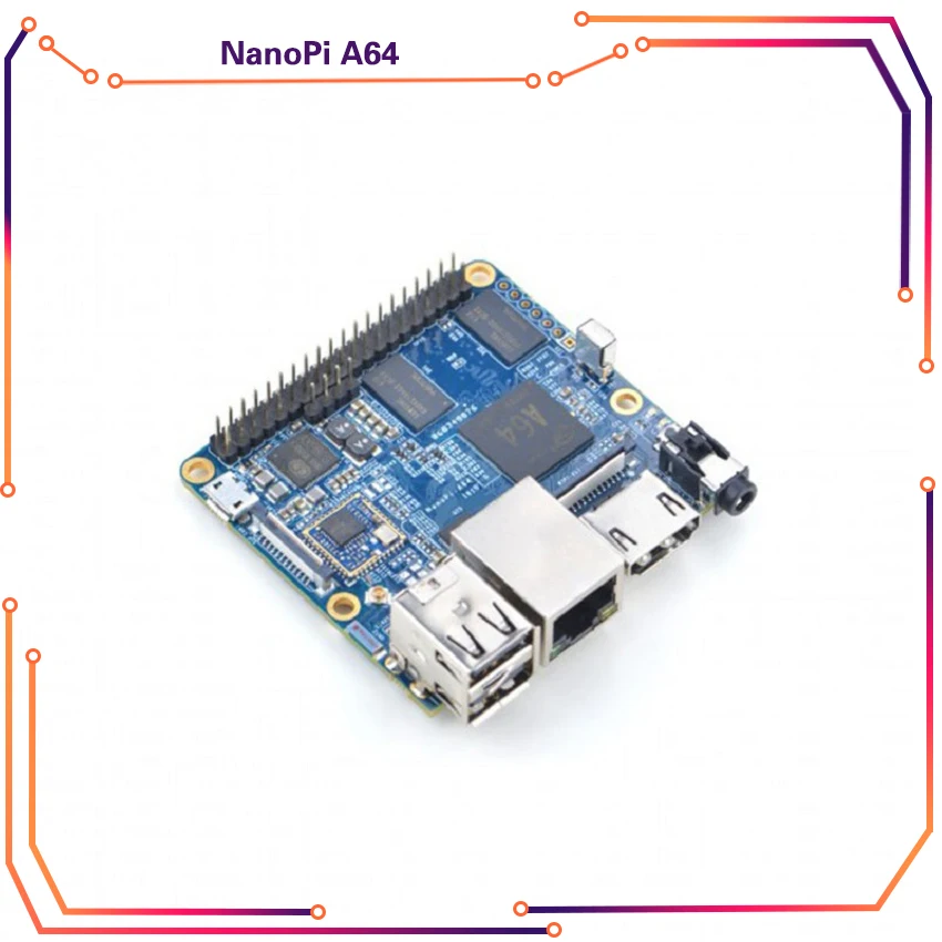 NanoPi A64 бегущий UbuntuCore и Ubuntu MATE NPI22