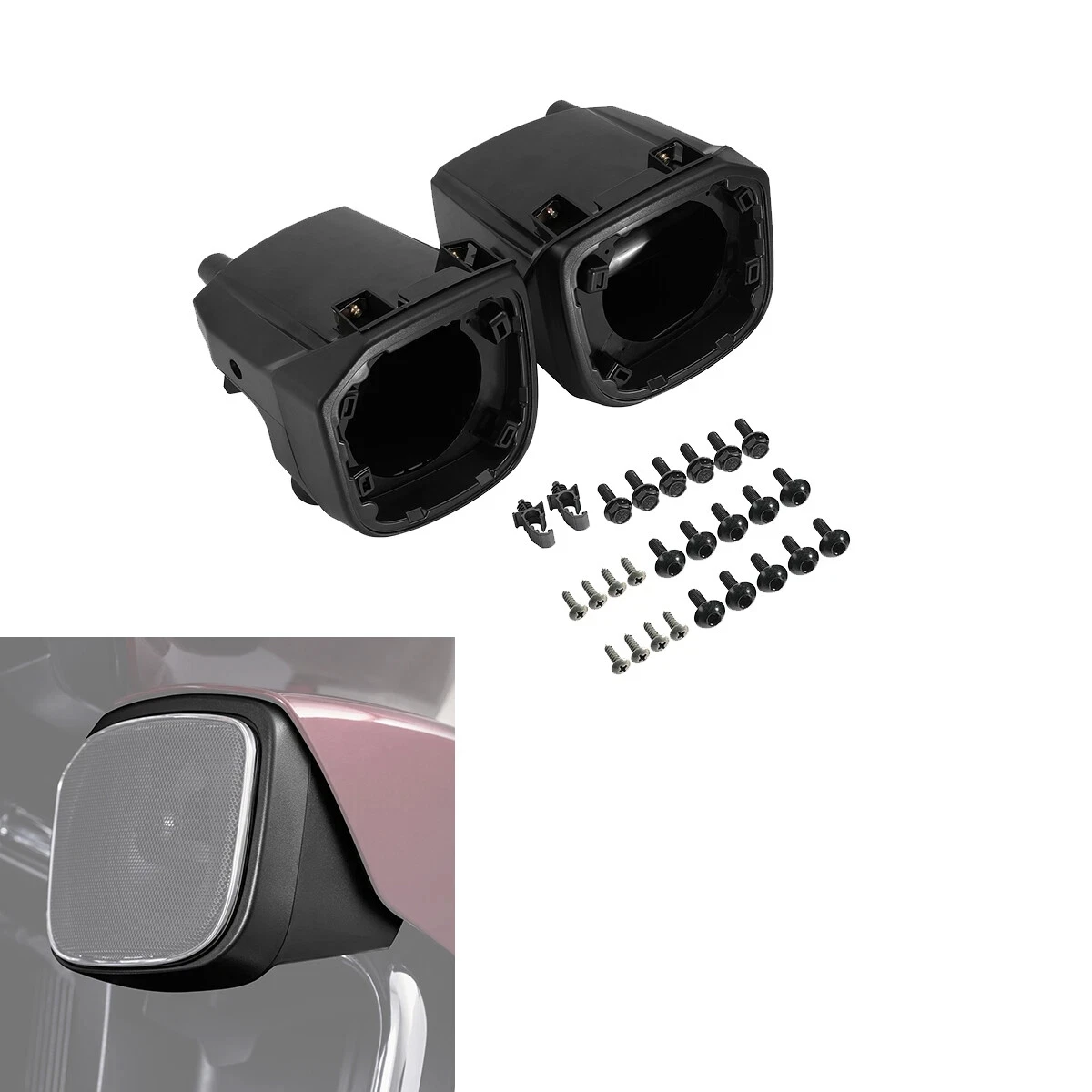 

Lower Fairing Audio Speakers Encloser Fit For Indian Challenger Pursuit 21-2024