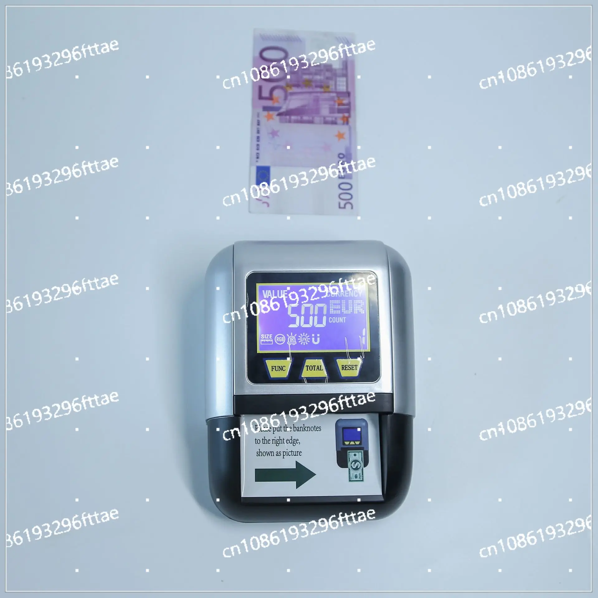 Euro Banknote Detector Dollar Small Banknote Detector RMB Multinational Currency Universal Portable Banknote Detector