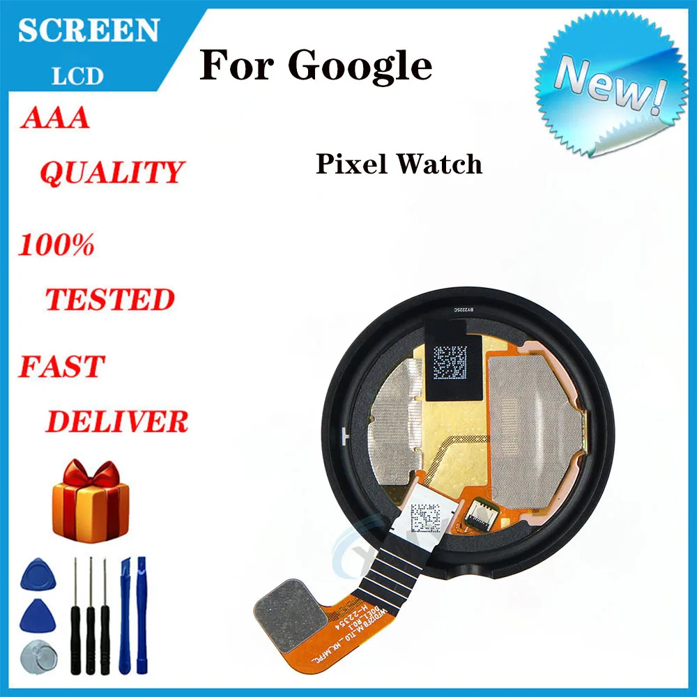 For Google Pixel Watch LCD Screen Display 41mm WiFi 4G Smart Watch Accessories Replace And Repair Parts