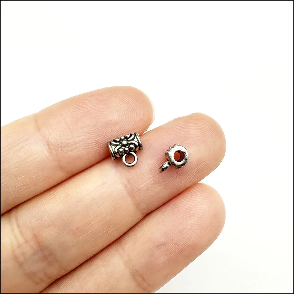 Tiny Bail Connectors for DIY Jewellery Making