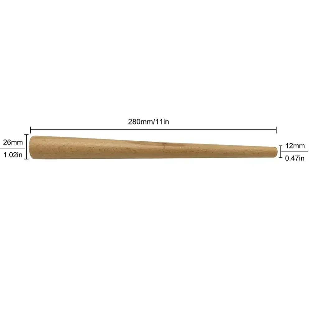 Wood Ring Stick for Finger Ring Jewelry Rings Making Multi Sizes Forming Measuring Jewelry  Adjustable Jewelry Shaping Tool