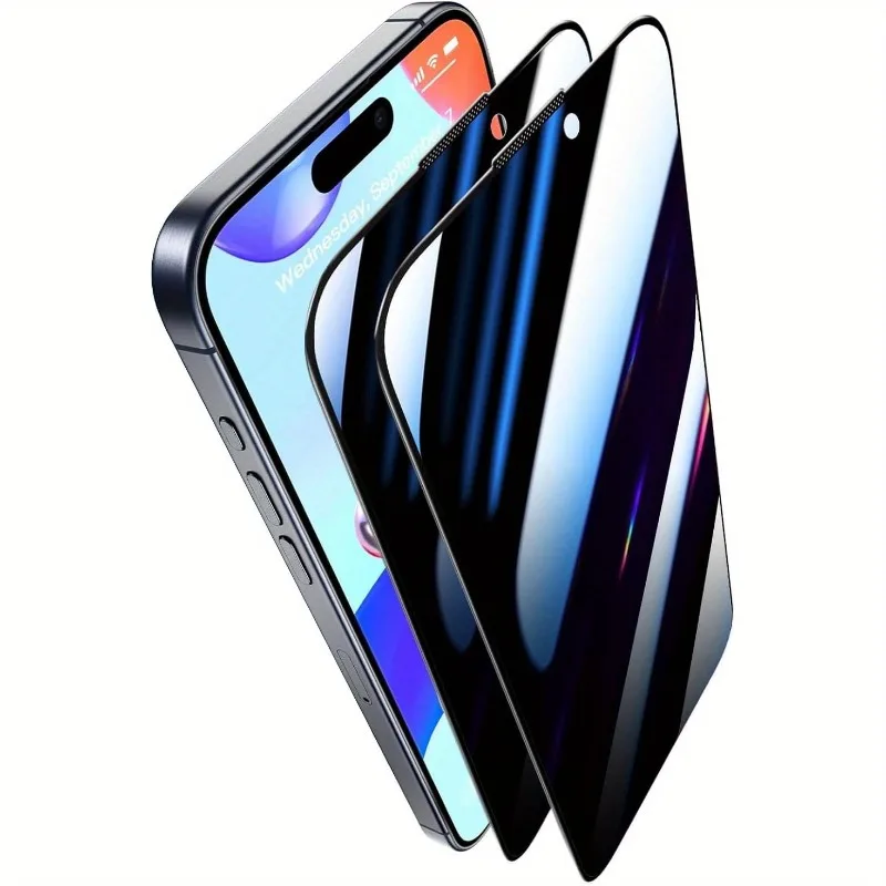 

2 шт. Защитная пленка для экрана для iPhone 17 16 15 Pro Защитное стекло для iPhone 11 12 13 14 Pro Mini XR XS Max Glass