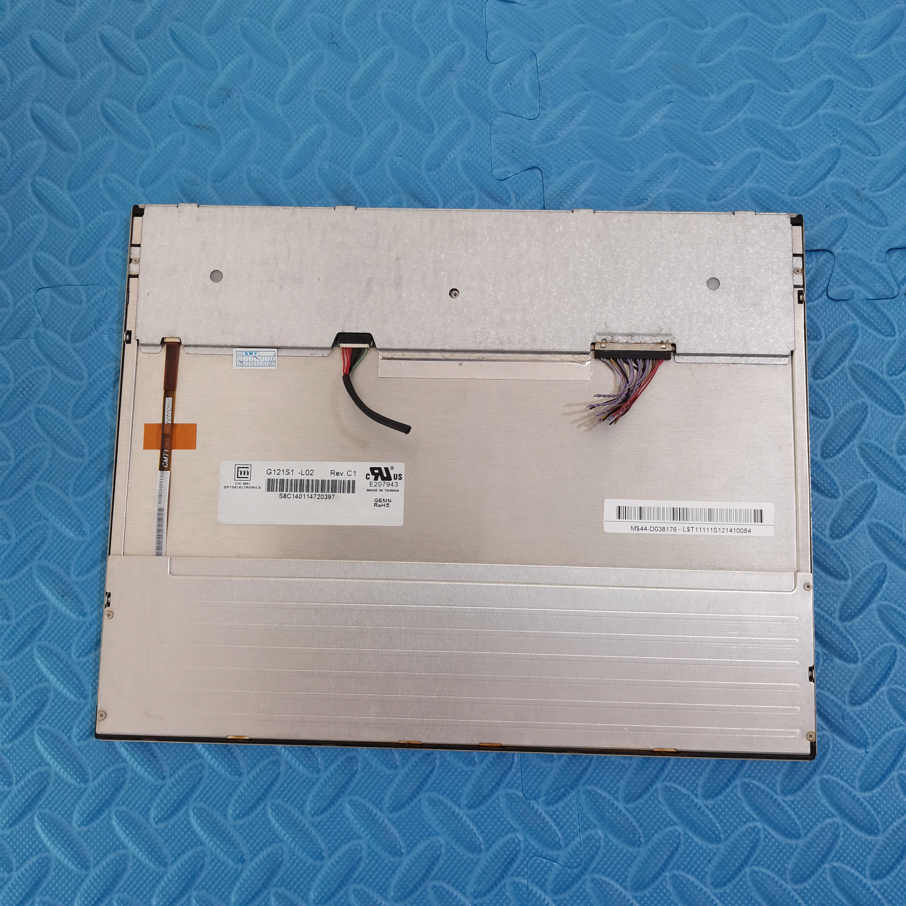 12.1 Cal ekran LCD G121S1-L02