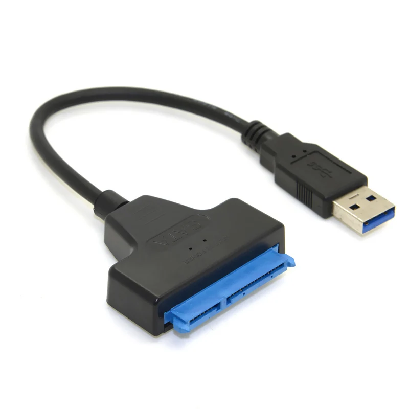 

USB 3,0-SATA 22-контактный адаптер для жесткого диска 2,5 дюйма, 5 Гбит/с