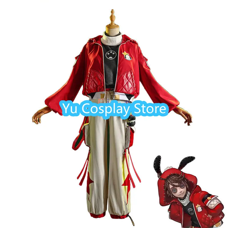 Game Identity V Prisoner Luca Balsa Cosplay Costume Fancy Party Suit Halloween Uniforms Anime Clothing Custom Made