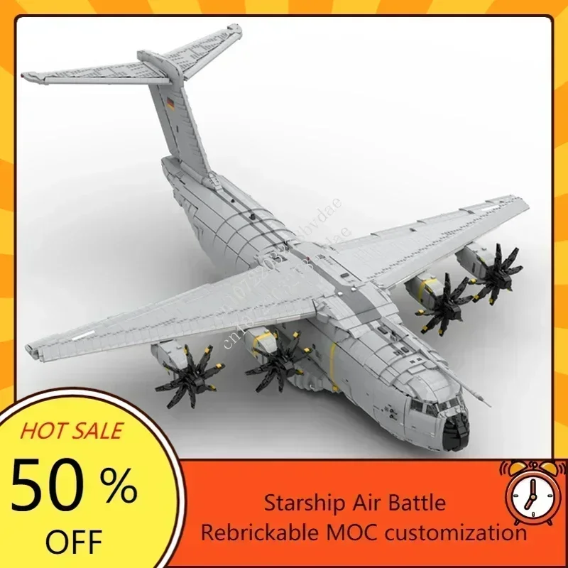 9228PCS MOC Airbus A400M Atlas ( Without Power Functions ) Model Custom Puzzles Technology  DIY Assemble Toys Kids Gifts