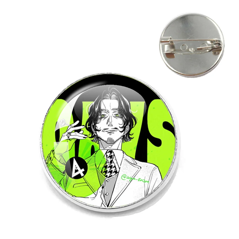 The Guy She Was Interested in Wasn't A Guy At All Pin Jewelry Mitsuki and Aya Cartoon Brooch Badge Backpack Accessories Gift