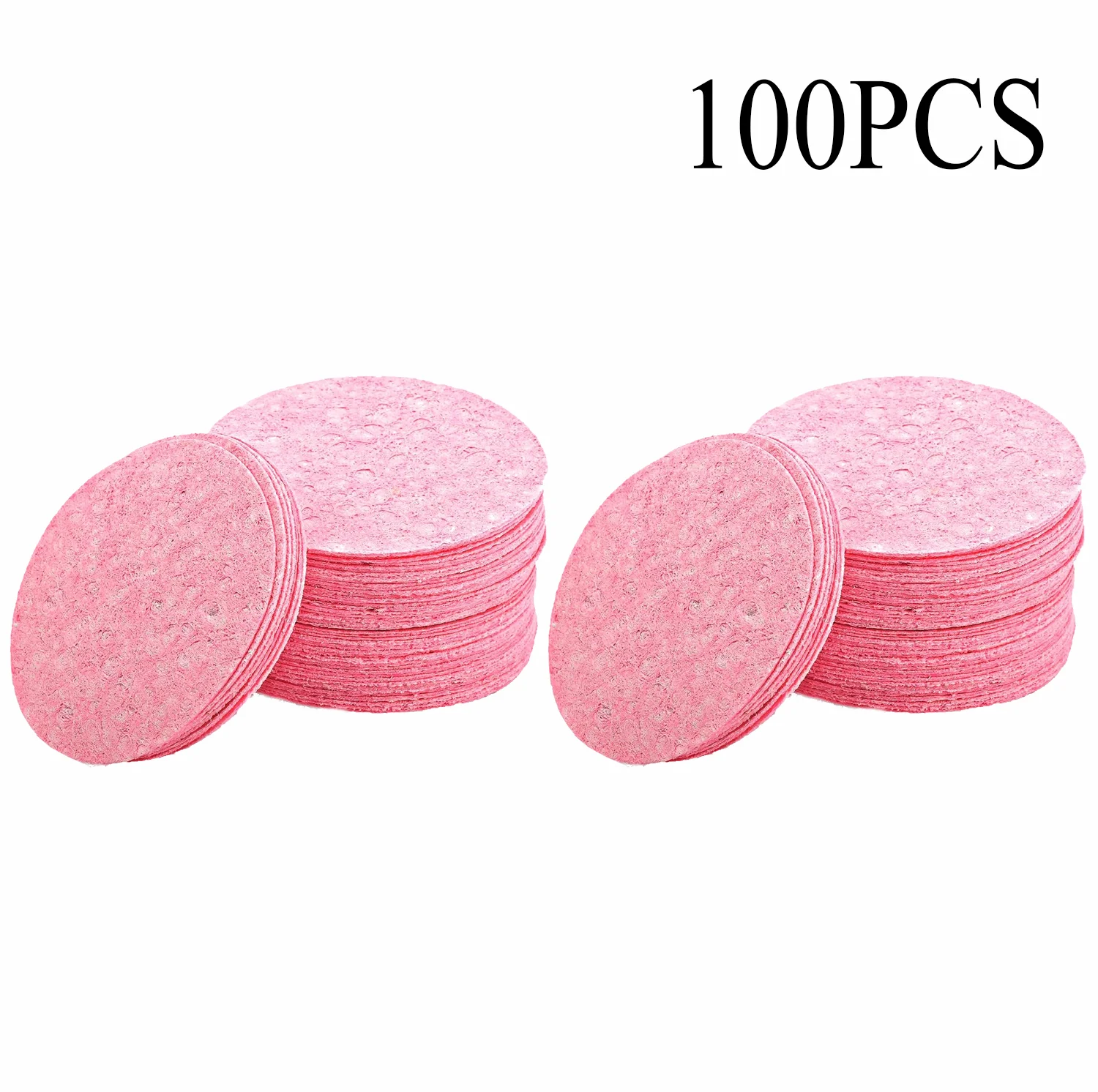 50-1000PCS Kompresse Gesicht Waschen Puff Natürliche Holz Zellstoff Schwamm Gesicht Waschen Puff Schäumen Gesicht Puff Cosmetic Puff gesicht Reinigung Schwamm