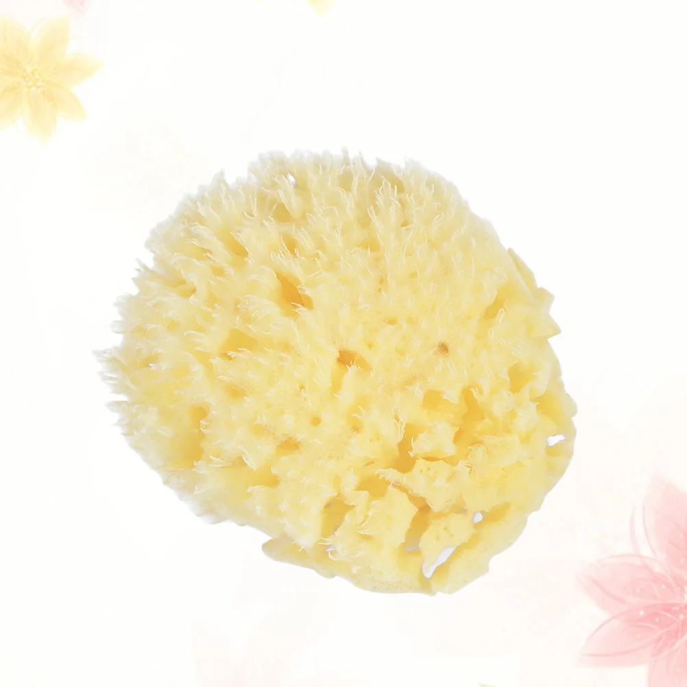 Skin-friendly Sponge Bath Shower Natural Chemical-free Baby Lathering Massaging