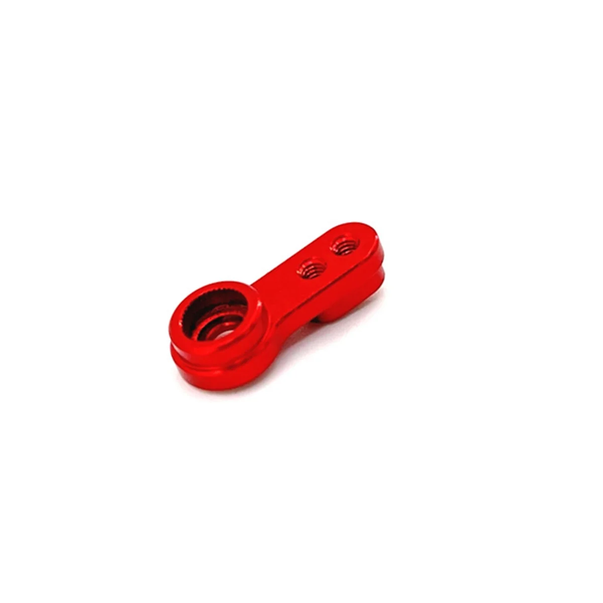 Metal Servo Arm Servo Horn for FMS FCX24 1/24 RC Crawler Car Upgrade Parts Spare Accessories,Red