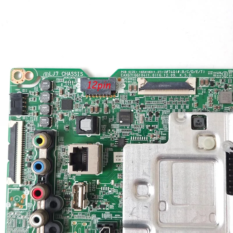 Placa base de TV EAX67166104, para 65UJ6300, 65UJ632T, 65UJ620V, 60UJ630V, 65UK6100, 65UJ634V, 60UJ6300, EAX67166104 (1,0)