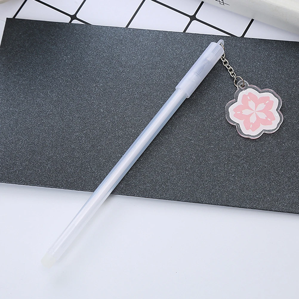 

10Pcs Pendant Gel Pens Colorful Smooth Ink Roller Pens for Writing Drawing Crafting School Office Gifts