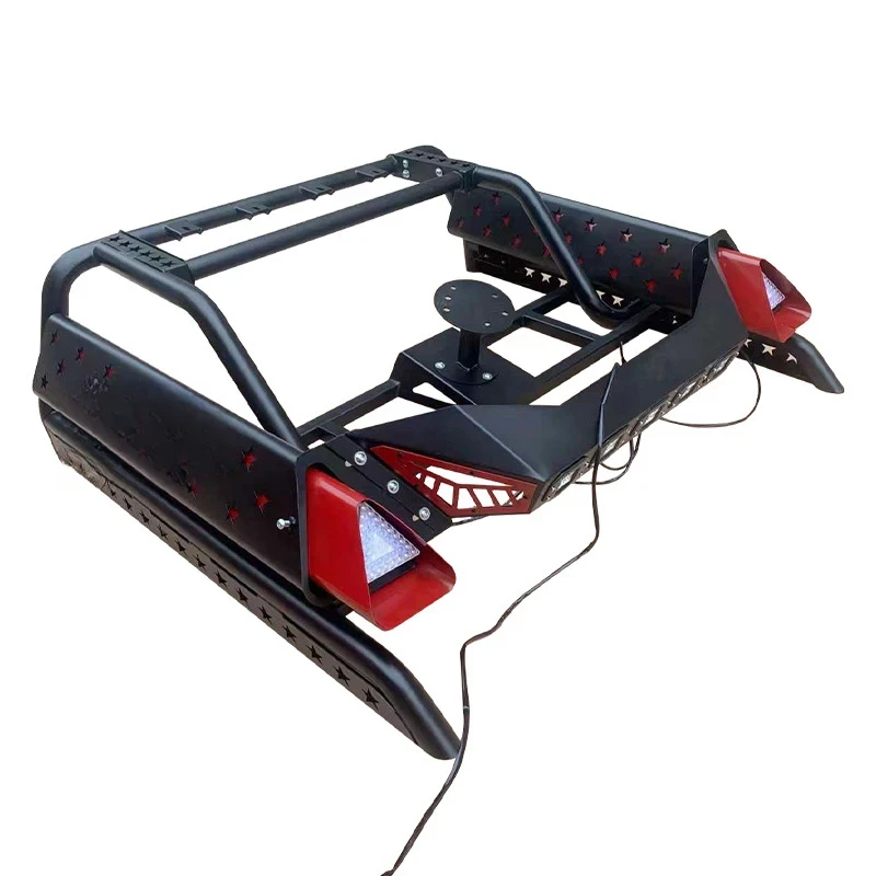 High Quality Black Steel 4X4 Pickup Goalpost Gantry Roll Cage Fit Jmc Grand Avenue Exterior Accessories