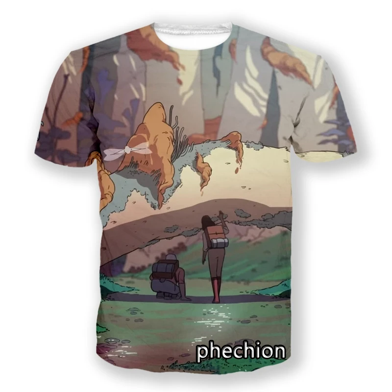 phechion New Fashion Men/Women Scavengers Reign 3D Print Short Sleeve T-Shirt Casual Hip Hop Summer T Shirt Tops S189