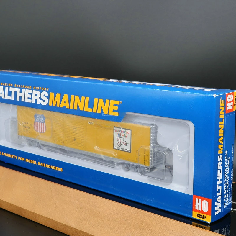 HO Type 1/87 Train Model WALTHERS 960642 UP Lian Tai Boxcar Freight Car Rail Car Model Toy