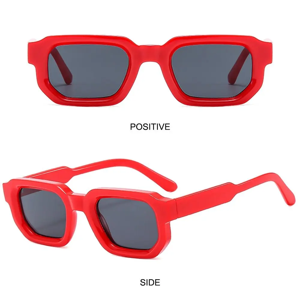 Small Square Frame Sunglasses Fashion UV400 Protection Punk Sun Glasses Shades for Women & Men