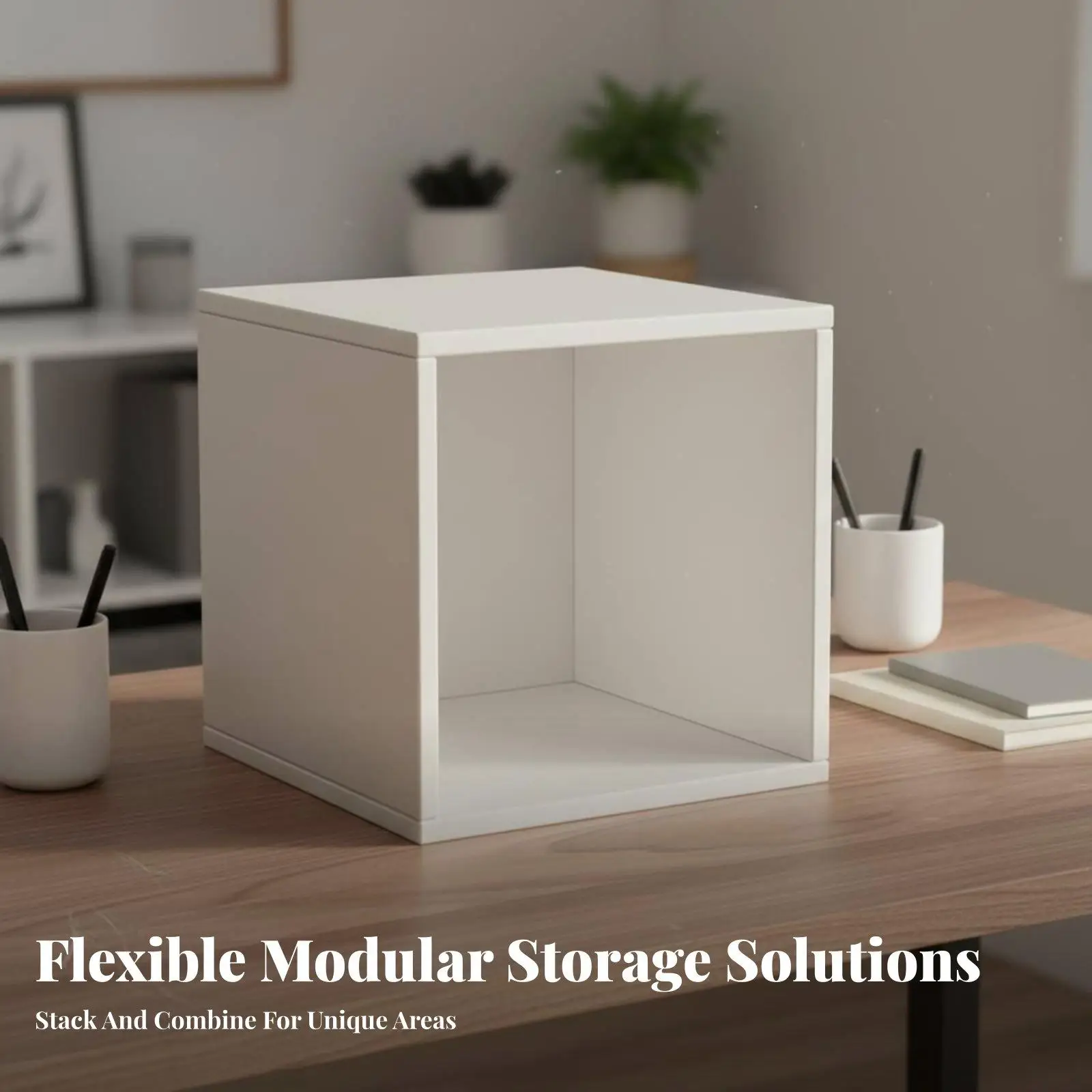 Portable Desk Cabinet Storage Organizer with Solid and Clear Door Options for Bookshelf Decor