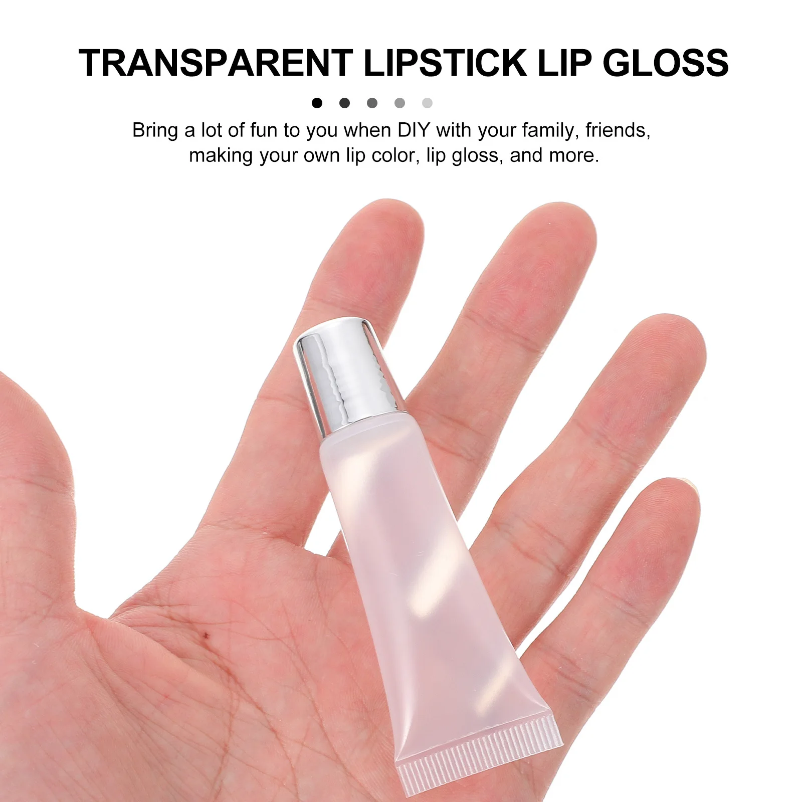 10 stuks hervulbare lippenstiftflessen kleine glans olie vloeibare buis glazuur lege glans