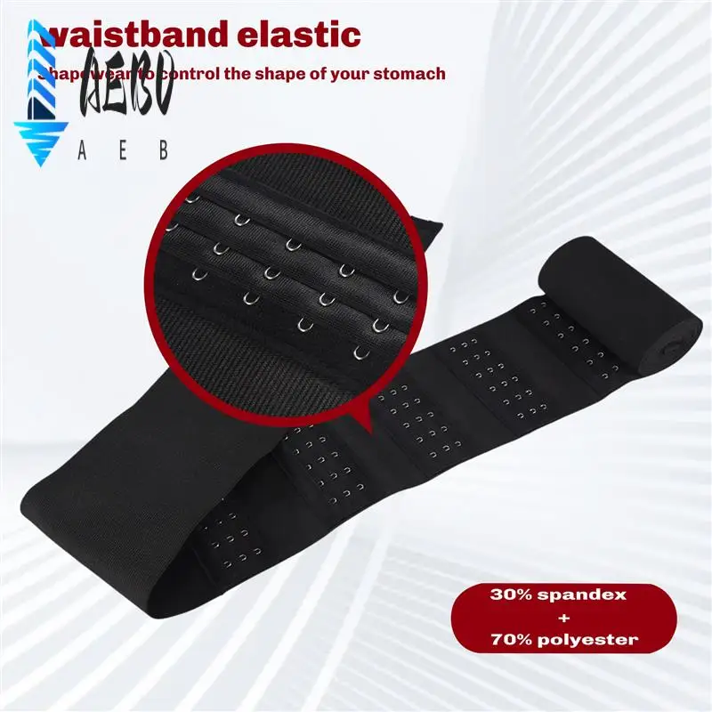 AEB0-التفاف مدرب خصر المعدة البطن الموثق البطن محدد شكل الجسم ضغط حزام البطن التحكم ملابس داخلية