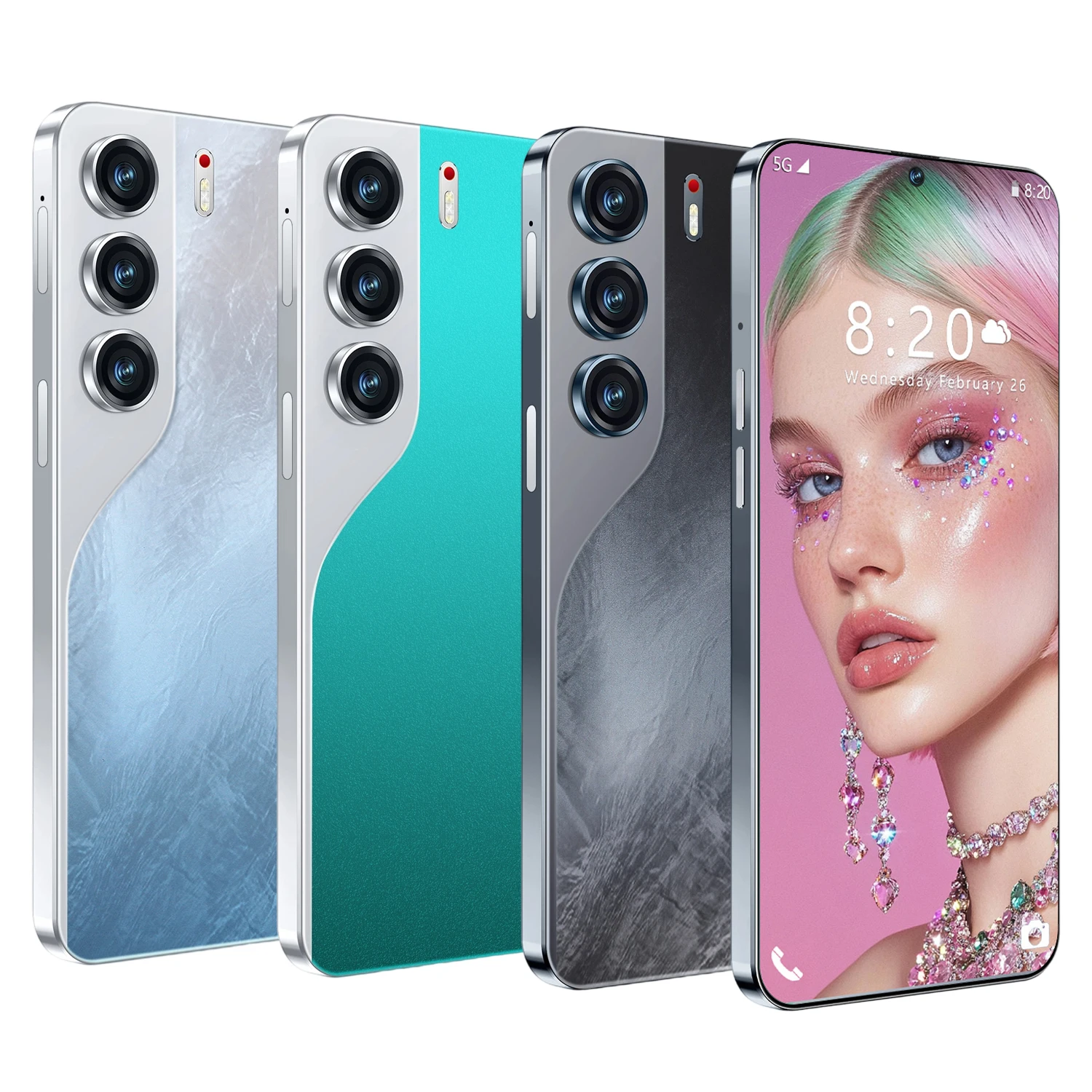 NOWOŚĆ 2026 Tablet PC Camon 40 Pro 7,3 cala HD Android 15 16GB+1TB Bateria 7800mAh 4G 5G Dual Sim WiFi GPS Google Tab