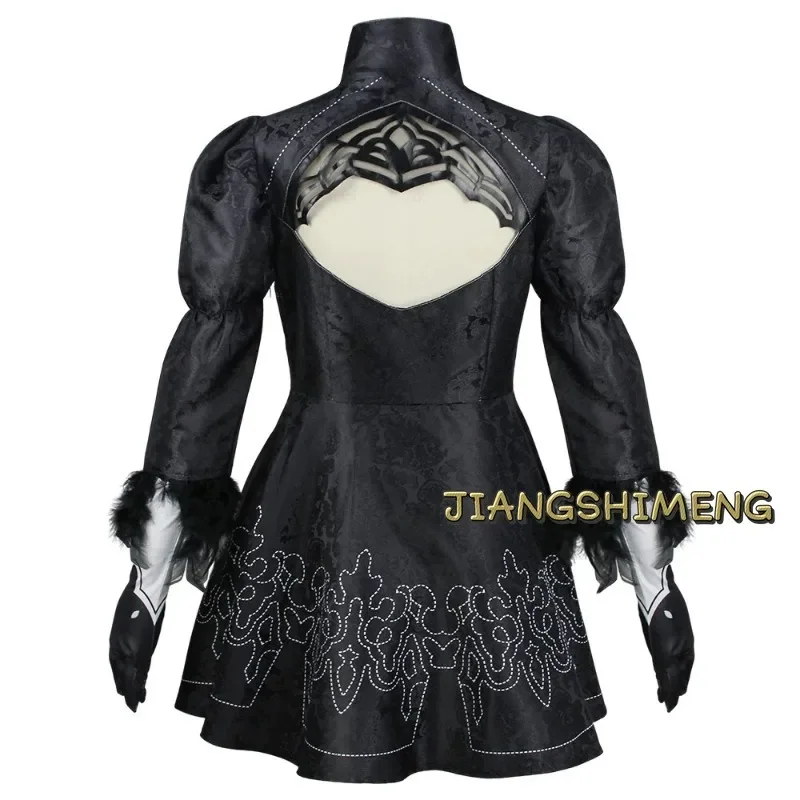 Nier Automata Cosplay Costume Yorha 2B Sexy Outfit Games Suit Women Role Play Costumes Girls Halloween Party Fancy Dress Party