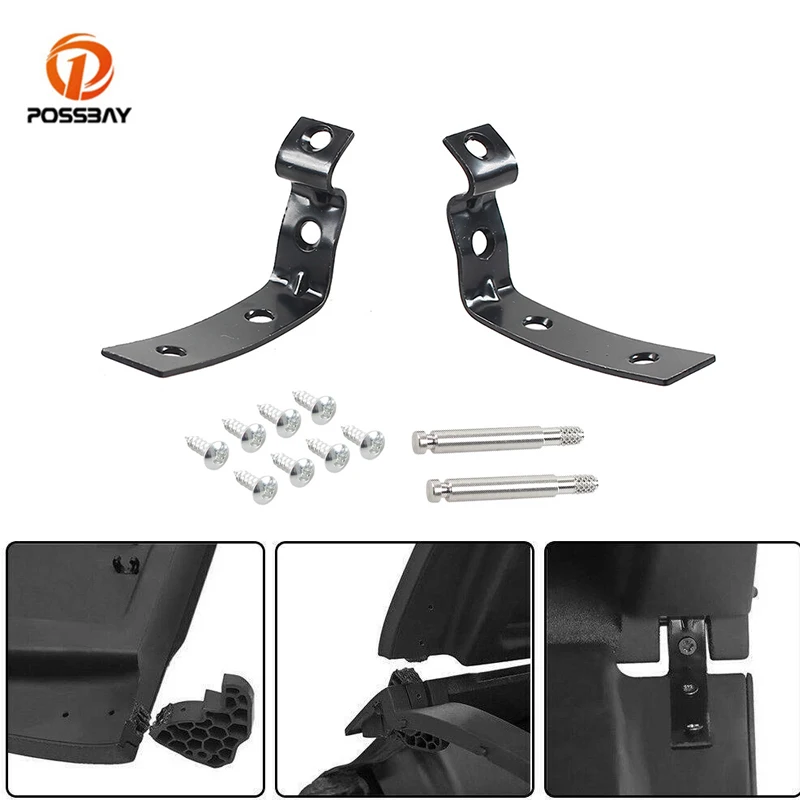 Car Glove Box Lid Hinge Snapped Repair Kit Black Bracket Exterior Parts 8E2857035 8E2857131 for Audi A4 B6 2002 2003 2004 2005