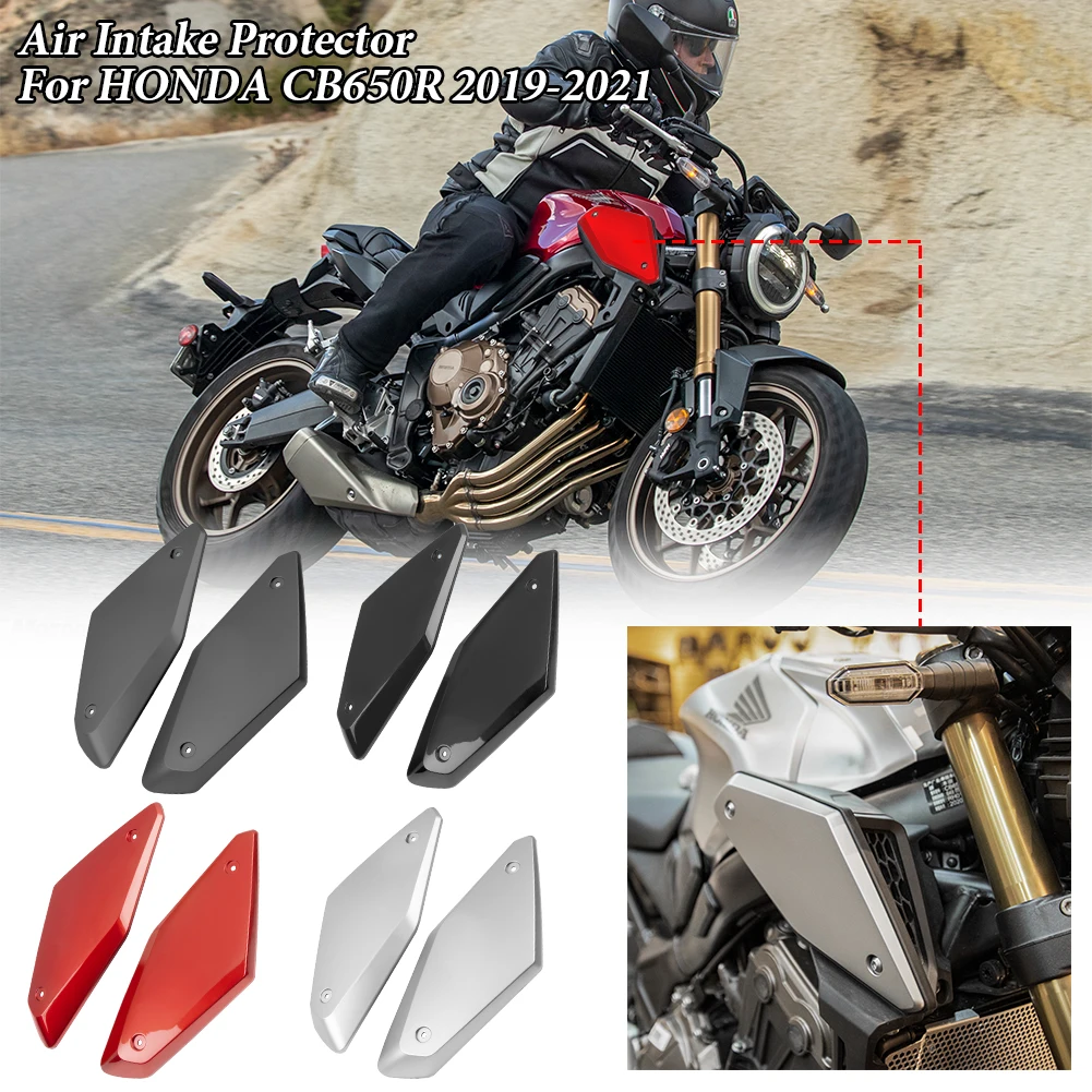 1 Pair For Honda CB650R CBR650R CB CBR 650 R 650R 2019-2022 Frame Side Panel Cover Protector Decals Tank Pad Fairing Accessories