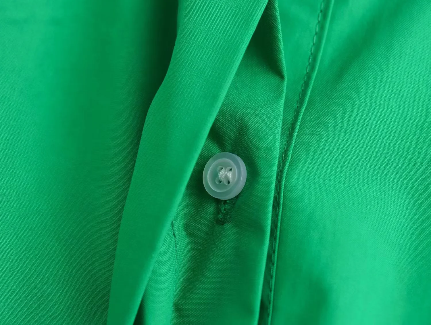 KONDALA Women Fall Shirt Short Dress Minimalist Lapel Short Sleeve Dress 2025 Summer Fashion Simple Versatile Female Chic Dress