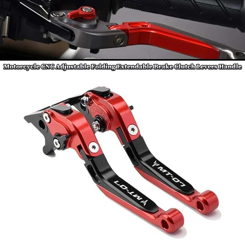 

Motorcycle CNC Adjustable Folding Extendable Brake Clutch Levers Handle For YAMAHA FZ07 FZ-07 MT07 MT-07 2014-2022 2021 2020